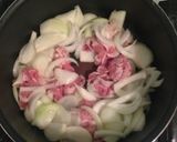 栄養満点!高野豆腐入り白菜と豚肉の煮物!作り方1写真