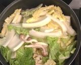 栄養満点!高野豆腐入り白菜と豚肉の煮物!作り方2写真