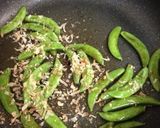 スナップエンドウの砂糖醤油炒めおかか和え作り方6写真