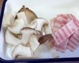 エリンギ・ベーコン和なクリームパスタ作り方2写真