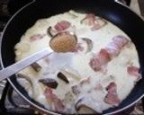 エリンギ・ベーコン和なクリームパスタ作り方5写真
