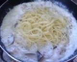 エリンギ・ベーコン和なクリームパスタ作り方7写真