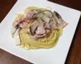 エリンギ・ベーコン和なクリームパスタ作り方9写真