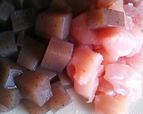 簡単蒟蒻とササミの甘辛炒め煮♪作り方1写真