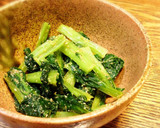 菜の花のおひたし☆柚子胡椒風味作り方7写真