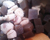 簡単蒟蒻とササミの甘辛炒め煮♪作り方3写真