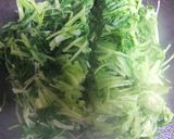 ピリッと美味しい～水菜のからし和え作り方2写真