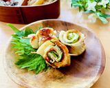 お弁当に♬竹輪の大葉巻き作り方5写真