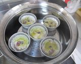 あずきと抹茶の蒸しパン。作り方6写真