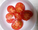 絹さやとしらすと長ねぎの玉子とじ作り方5写真