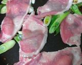 長ネギと豚の簡単ソース焼きそば作り方4写真