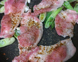 長ネギと豚の簡単ソース焼きそば作り方5写真