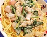 簡単ハインツの缶詰で豪華クリームパスタ♡作り方5写真