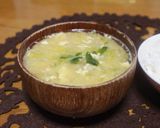 野菜苦手な娘も食べる♡豆苗と卵の味噌汁作り方5写真