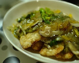 野菜たっぷり♪揚げ魚のあんかけ作り方9写真