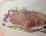 変わり春巻き•トンカツ風作り方1写真