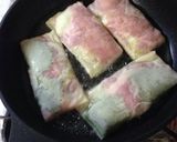 変わり春巻き•トンカツ風作り方2写真