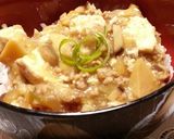 ごま油香る☆豆腐のひき肉餡かけ作り方9写真