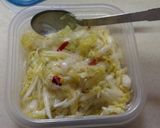 白菜の中華風ピクルス（辣白菜）作り方6写真