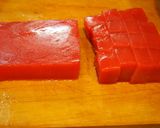 辛・辛っ醤油～！生めかぶとマグロの和え物作り方3写真