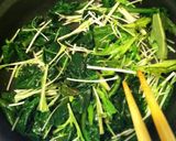 ほうれん草の卵炒め作り方4写真