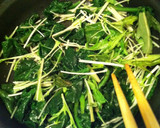 ほうれん草の卵炒め作り方4写真