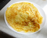 からしねぎマヨのせオム焼きそば作り方3写真