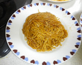からしねぎマヨのせオム焼きそば作り方4写真