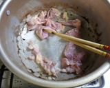ふきと干しシイタケと鶏肉の炒め煮作り方8写真