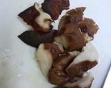 ふきと干しシイタケと鶏肉の炒め煮作り方6写真