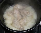 面取り簡単☆大根と鶏の手羽元煮込み作り方5写真