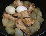 面取り簡単☆大根と鶏の手羽元煮込み作り方7写真