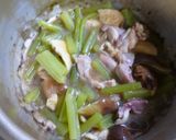 ふきと干しシイタケと鶏肉の炒め煮作り方10写真