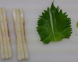 ちくわとシソと梅♪お弁当の隙間に☆作り方2写真
