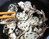 レンコンと舞茸入り♪里芋の和風グラタン作り方3写真