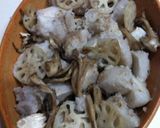 レンコンと舞茸入り♪里芋の和風グラタン作り方5写真