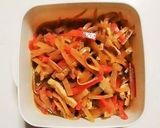 大根の皮と黒豆のお寿司作り方1写真