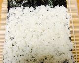絶対美味しい恵方巻(焼肉＆まぐろユッケ)作り方8写真