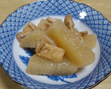 大根とうすあげの煮物作り方6写真