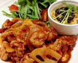 簡単☆豚コマ肉のトマト煮作り方5写真