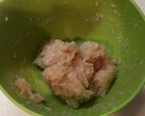 鶏ひき肉と豆腐の照り焼きハンバーグ作り方3写真