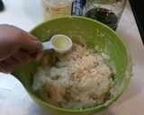 鶏ひき肉と豆腐の照り焼きハンバーグ作り方7写真