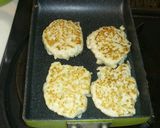 鶏ひき肉と豆腐の照り焼きハンバーグ作り方10写真