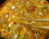 野菜でヘルシー♪トマたま丼作り方5写真