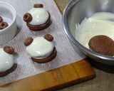 ＊バレンタインに♥クマ☆ウーピーパイ＊作り方14写真