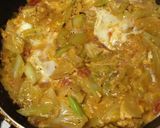 野菜でヘルシー♪トマたま丼作り方7写真