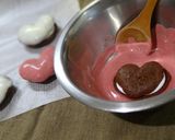 ＊バレンタインに♥ハートのウーピーパイ＊作り方14写真