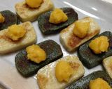 生麩バター焼きのにんにく入り味噌田楽作り方3写真