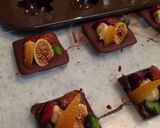 簡単✳︎綺麗なバレンタインチョコ✳︎黒作り方9写真