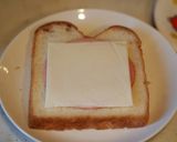 ハムチーズトースト作り方1写真
